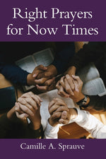 Book cover for Right Prayers for Now Times