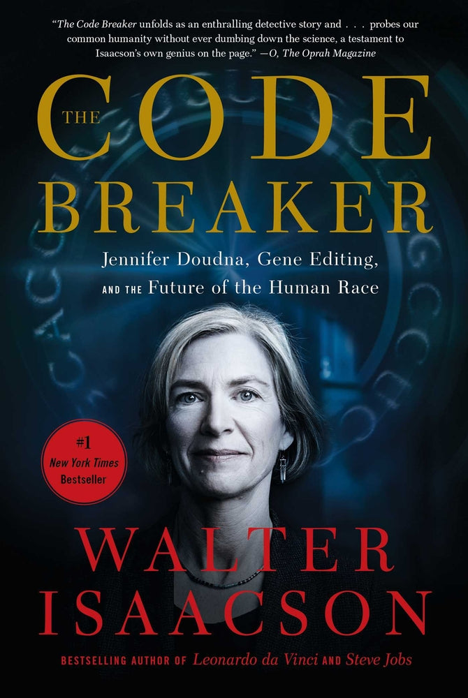 Book cover for The Code Breaker: Jennifer Doudna, Gene Editing, and the Future of the Human Race