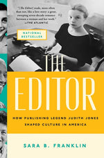 Book cover for Editor: How Publishing Legend Judith Jones Shaped Culture in America