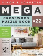Book cover for Simon & Schuster Mega Crossword Puzzle Book #22