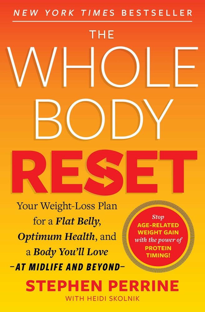 Book cover for The Whole Body Reset: Your Weight-Loss Plan for a Flat Belly, Optimum Health and a Body You'll Love at Midlife and Beyond