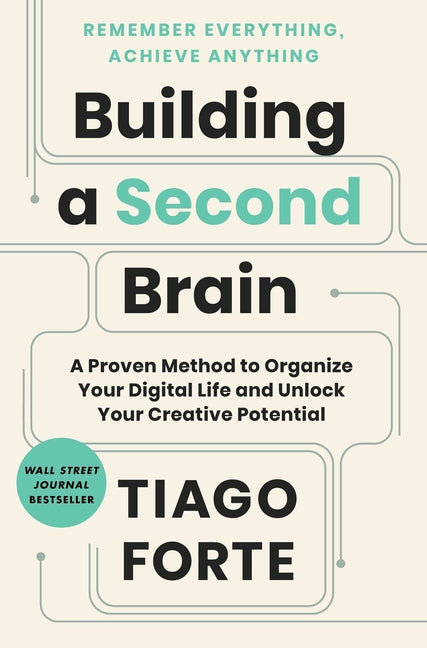 Book cover for Building a Second Brain: A Proven Method to Organize Your Digital Life and Unlock Your Creative Potential