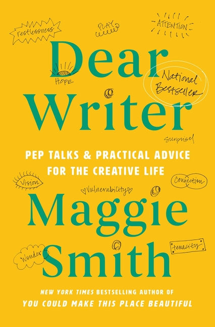 Book cover for Dear Writer: Pep Talks & Practical Advice for the Creative Life