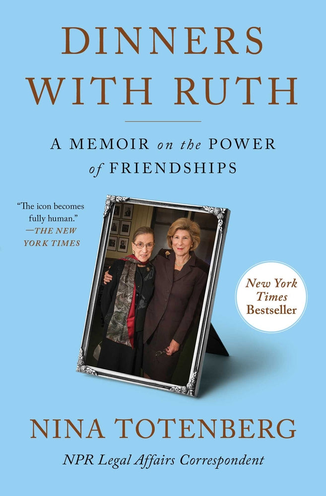 Book cover for Dinners with Ruth: A Memoir on the Power of Friendships