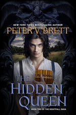 Book cover for The Hidden Queen: Book Two of the Nightfall Saga