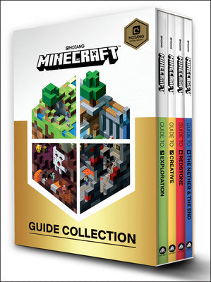 Book cover for Minecraft: Guide Collection 4-Book Boxed Set (2018 Edition): Exploration; Creative; Redstone; The Nether & the End