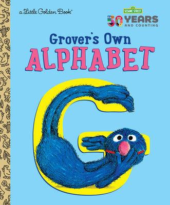 Book cover for Grover's Own Alphabet (Sesame Street)
