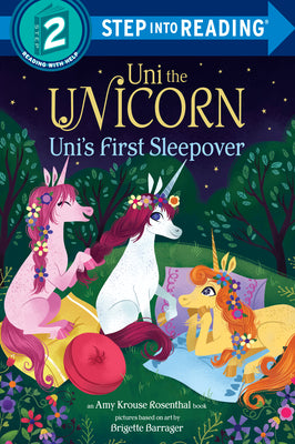 Book cover for Uni the Unicorn Uni's First Sleepover