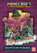 Book cover for New Pets on the Block! (Minecraft Stonesword Saga #3)