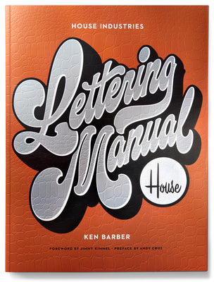 Book cover for House Industries Lettering Manual