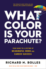 Book cover for What Color Is Your Parachute?: Your Guide to a Lifetime of Meaningful Work and Career Success
