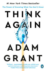 Book cover for Think Again: The Power of Knowing What You Don't Know