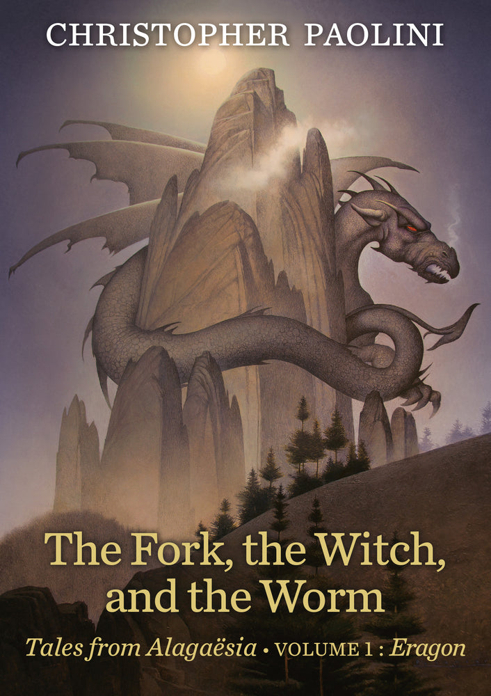 Book cover for The Fork, the Witch, and the Worm: Volume 1, Eragon