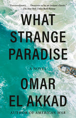 Book cover for What Strange Paradise