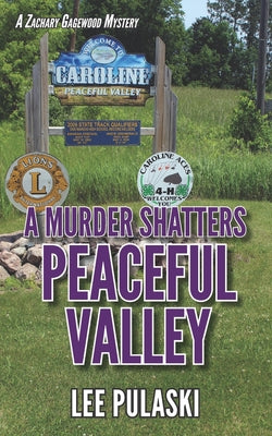 Book cover for A Murder Shatters Peaceful Valley
