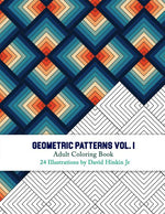 Book cover for Geometric Patterns - Adult Coloring Book Vol. 1 - Inkcartel