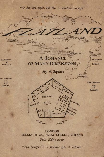 Book cover for Flatland: A Romance of Many Dimensions: Illustrated
