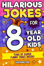 Book cover for 8 Year Old Jokes