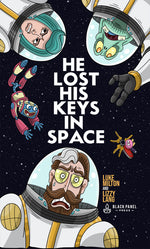 Book cover for He Lost His Keys in Space
