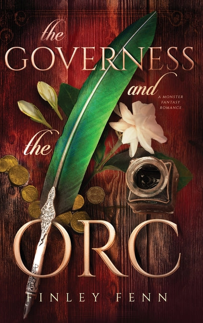 Book cover for Governess and the Orc: A Monster Fantasy Romance