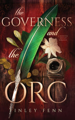 Book cover for Governess and the Orc: A Monster Fantasy Romance