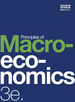 Book cover for Principles of Macroeconomics 3e (hardcover, full color)