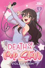 Book cover for Death of a Pop Star, Vol. 2: A Webtoon Unscrolled Graphic Novel