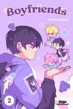 Book cover for Boyfriends. Volume Two: A Webtoon Unscrolled Graphic Novel