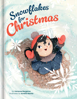 Book cover for Snowflakes for Christmas - A Mindful and Heartwarming Holiday Story Kids Books Ages 4-6 Christmas Picture Book for Pre-K to Grade 3