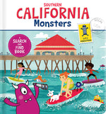 Book cover for Southern California Monsters: A Search and Find Book