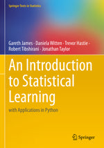Book cover for An Introduction to Statistical Learning: With Applications in Python