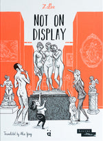 Book cover for Not on Display: A Graphic Novel about Female Nudes in the Louvre