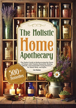Book cover for Holistic Home Apothecary: The Perfect Guide to Rediscovering the Power of Nature with Timeless Remedies, Healing Rituals, and Sustainable Living Pract