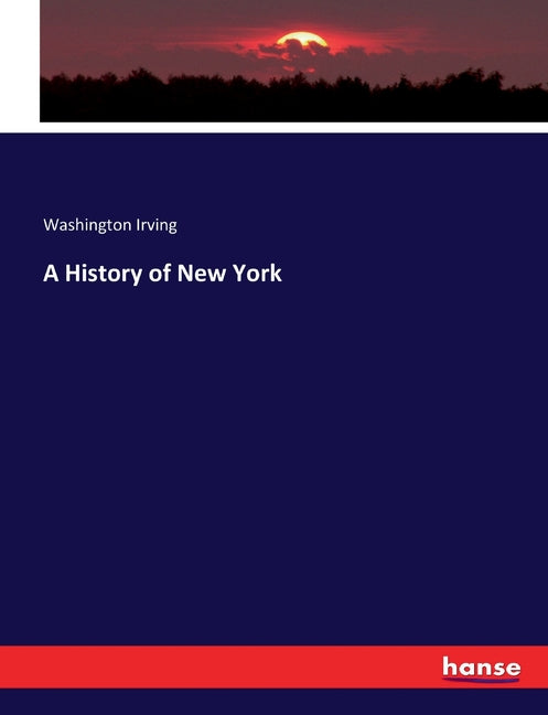 Book cover for History of New York