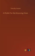 Book cover for Pickle for the Knowing Ones