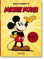 Book cover for Walt Disney's Mickey Mouse. the Ultimate History. 40th Ed.