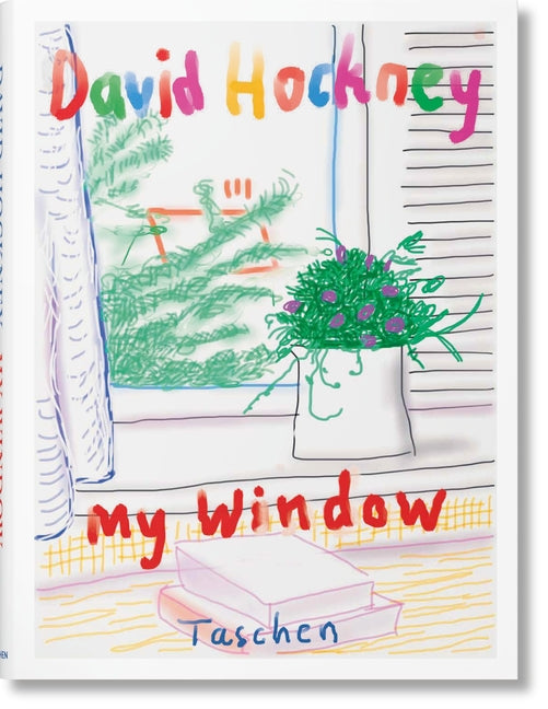 Book cover for David Hockney. My Window