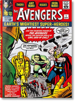 Book cover for Marvel Comics Library. Avengers. 1963-1965