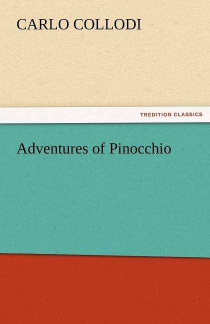 Book cover for Adventures of Pinocchio