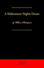 Book cover for A Midsummer Night's Dream