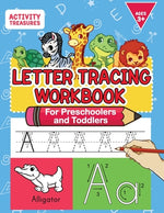 Book cover for Letter Tracing Workbook For Preschoolers And Toddlers: A Fun ABC Practice Workbook To Learn The Alphabet For Preschoolers And Kindergarten Kids! Lots