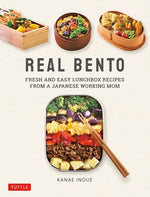 Book cover for Real Bento: Fresh and Easy Lunchbox Recipes from a Japanese Working Mom