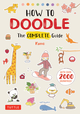 Book cover for How to Doodle: The Complete Guide (with Over 2000 Drawings)