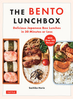 Book cover for Bento Lunchbox: Delicious Japanese Box Lunches in 30 Minutes or Less (with Over 125 Recipes)