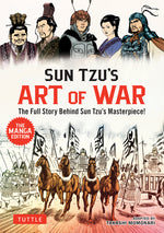 Book cover for Sun Tzu's Art of War: The Manga Edition: The Full Story Behind Sun Tzu's Masterpiece!