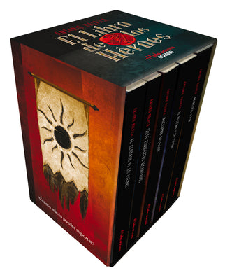 Book cover for Serie El Libro de Los Héroes: (5 Volúmenes)