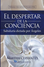 Book cover for despertar de la conciencia: Sabiduría dictada por Ángeles