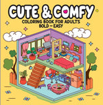 Book cover for Cute & Comfy - Coloring Book for Adults