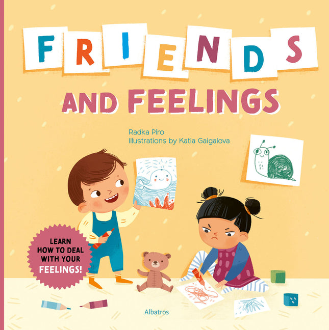 Book cover for Friends and Feelings
