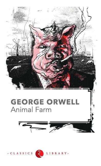 Book cover for Animal Farm by George Orwell